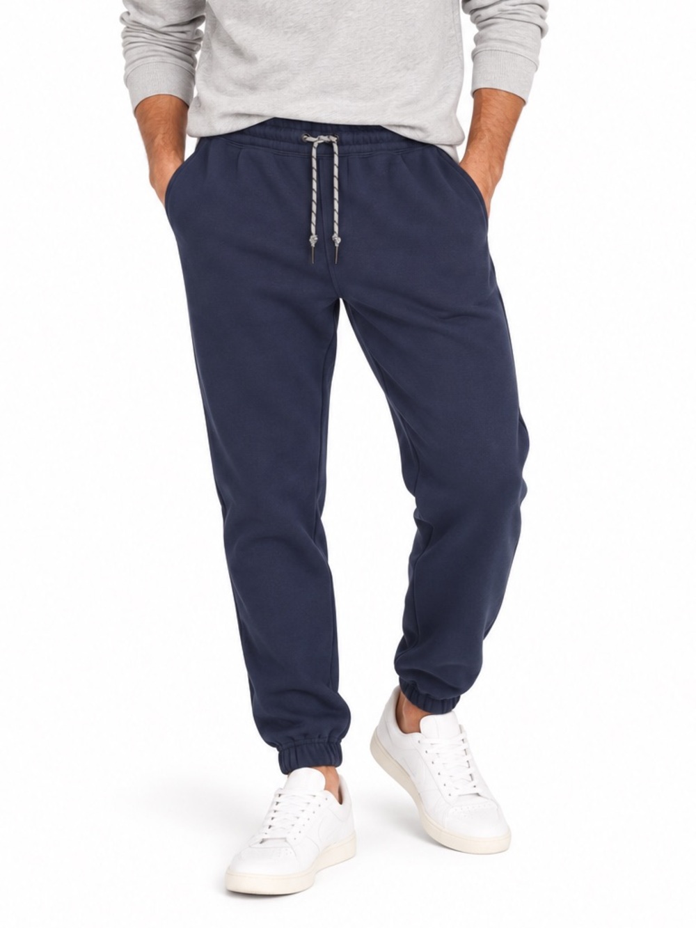 NEW! Weatherproof Vintage Rimrock Fleece Jogger Pants Blue Men’s Large NWT